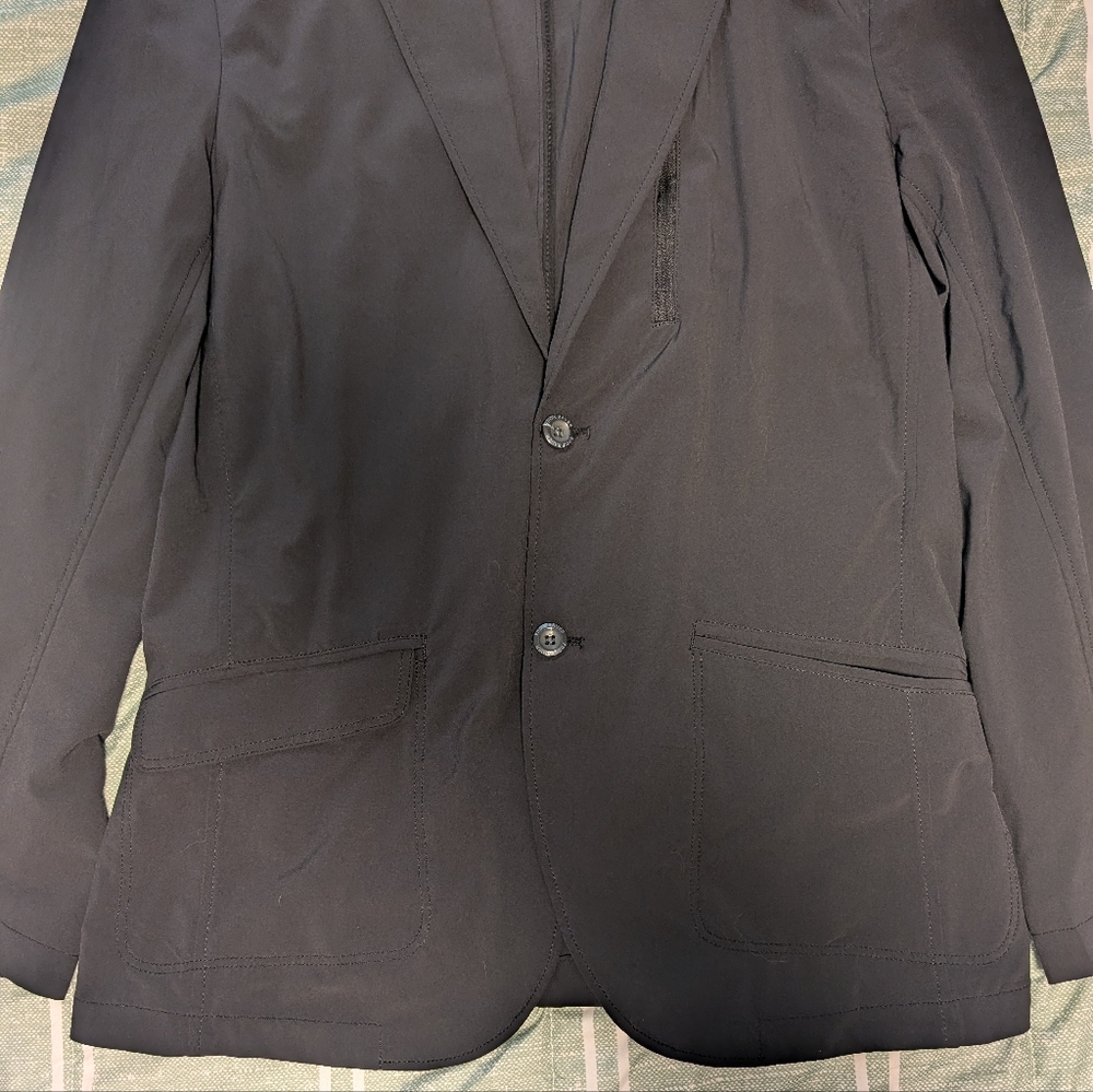 Men's Eddie Bauer Black Blazer - Picture 4 of 6